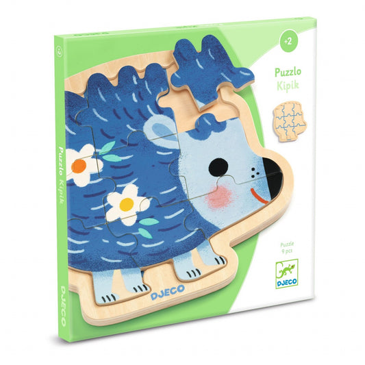 Puzzle din lemn Arici, Djeco - Imagine 3 [ps:51568fbe-19e8-4a81-947f-84d93dc497d8]