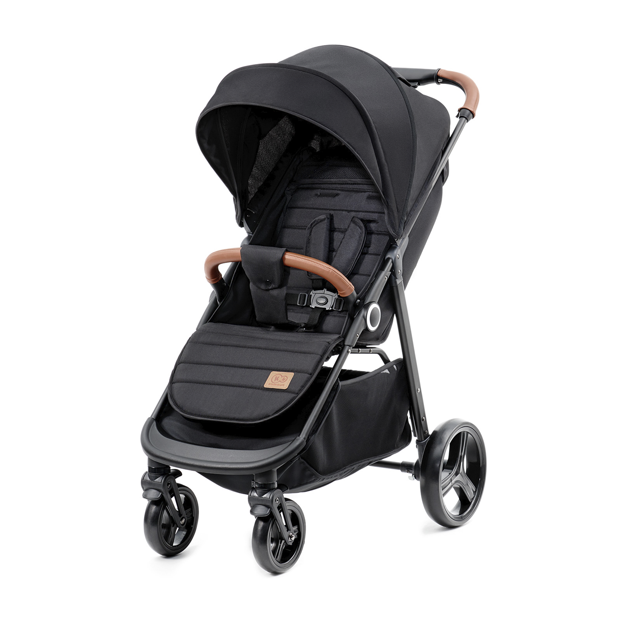 CARUCIOR SPORT KINDERKRAFT GRANDE PLUS, BLACK - Negru [ps:29205eed-ef61-4d1f-ac12-20ded3178242]