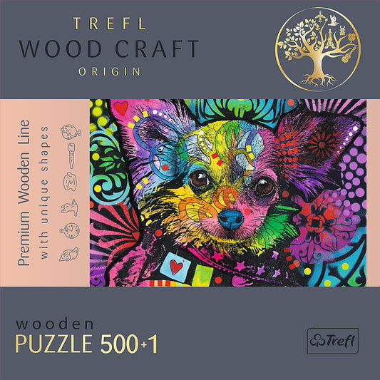 PUZZLE TREFL DIN LEMN 500+1 PIESE CATELUSII DRAGALASI - Imagine 5 [ps:cf5cf8c8-024a-44a5-8843-5df5b0ab8982]