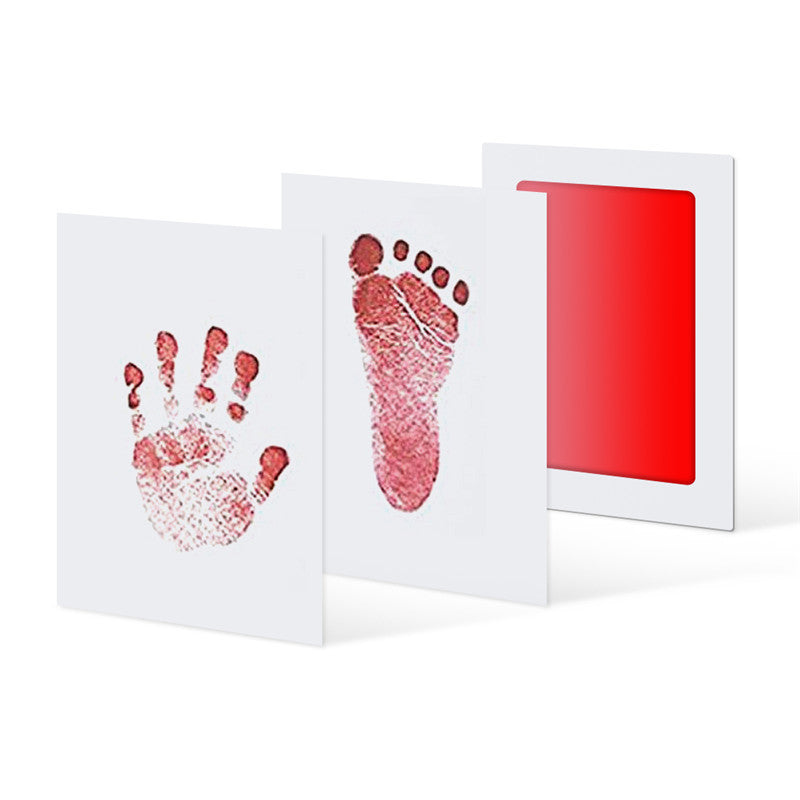 Kit amprenta pentru manuta si piciorus Drool (Culoare: - Roșu [ps:1890fad8-9991-4ea7-9f21-95882e26af25]