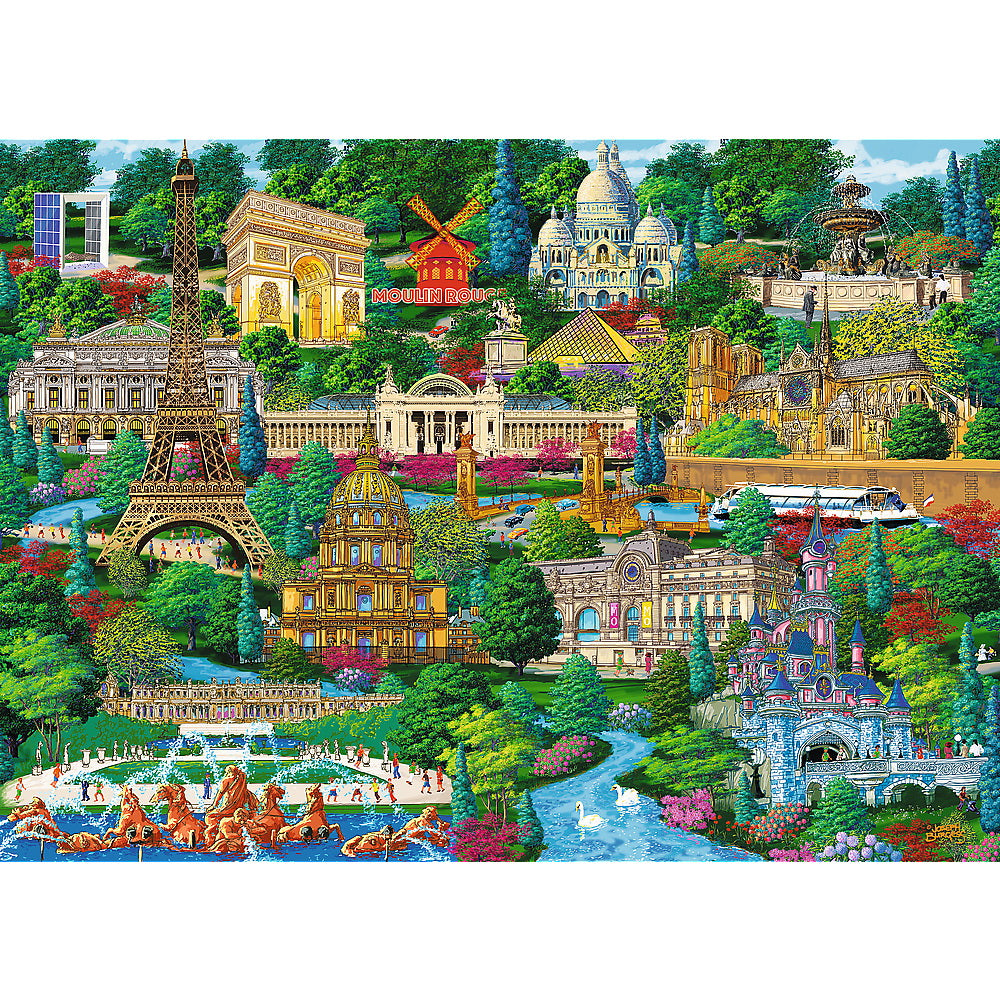 PUZZLE TREFL DIN LEMN 1000 PIESE OBIECTIVE TURISTICE - Imagine 2 [ps:ea7cdc0a-5810-40cc-be28-fb698824aa8c]