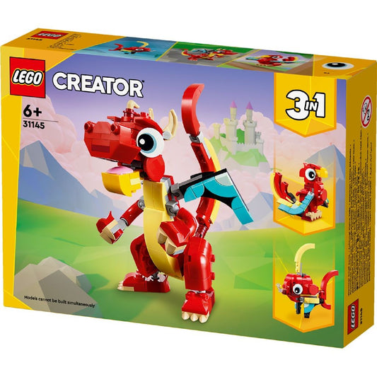 LEGO CREATOR 3IN1 DRAGON ROSU 31145 - Imagine 5 [ps:a70c1301-06ef-4402-b5c9-1ee6c86aa2fe]