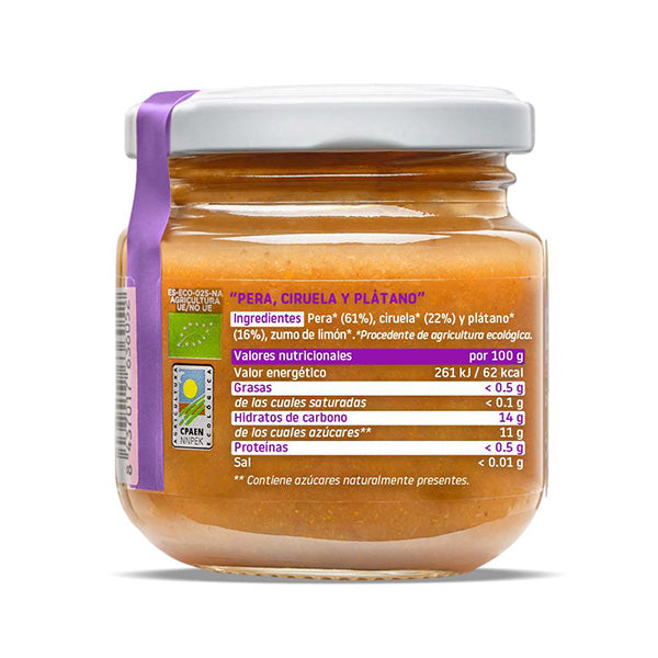 Smileat Piure din pere, prune si banane 130g, +6 luni, Eco [ps:83313805-84bb-4d88-8290-7208a8d99962]