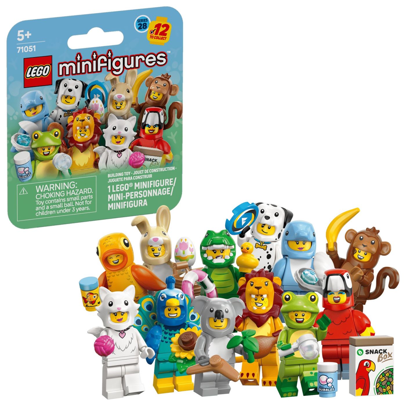 LEGO MINIFIGURINE ANIMALE 71051A [ps:c540e9a4-2520-41db-b59e-d00a0b6b2852]