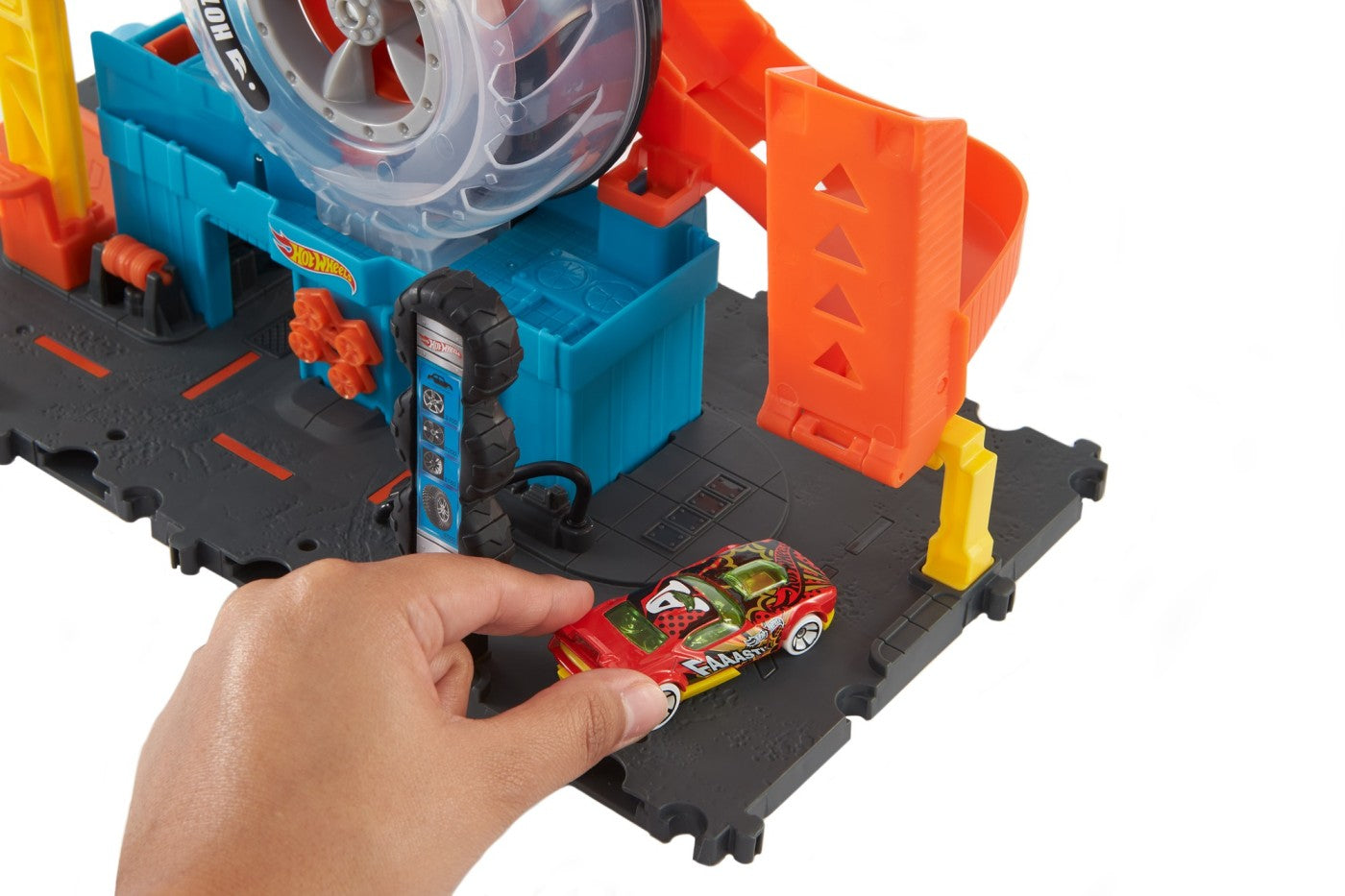 HOT WHEEL CITY VULCANIZAREA SUPER TWIST Mattel - Imagine 5 [ps:8349d19b-4dbb-43dd-881f-e9a9c0baabab]