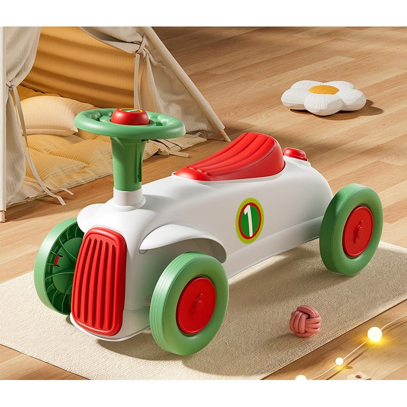 Masinuta Ride-On Flippy cu Sistem Anti-Rasturnare, 1-6 Ani - Alb-Verde (3) [ps:625cb834-4c75-4d17-a82f-5ca0e104b128]