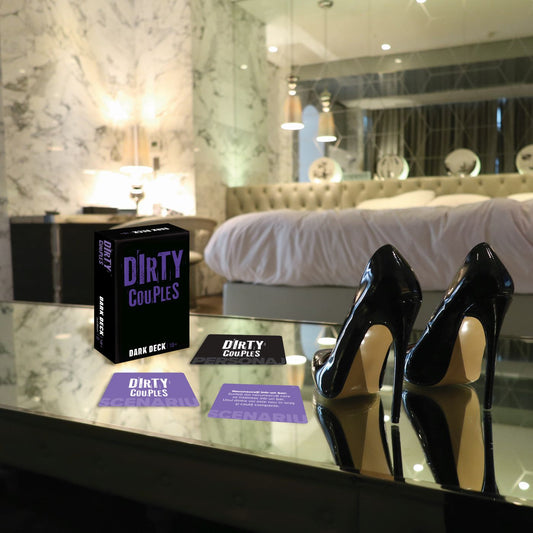 JOC DE CARTI DARK DECK DIRTY COUPLES IN LIMBA ROMANA AS - Imagine 3