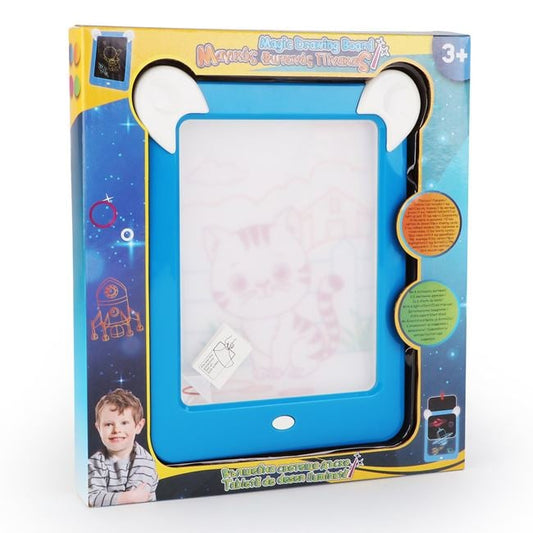 Tableta de Desen cu Lumina Magic Pad Bleu Jumbo - Albastru (3) [ps:c495ad85-d9ce-41b5-907d-4232420ae18e]