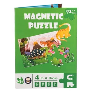 Puzzle Magnetic 4 Imagini Fructe, Mașini, Animale - Jumbo - Dinozauri (3) [ps:8e95d37c-737b-4aa2-abba-dee4ba00bf21]