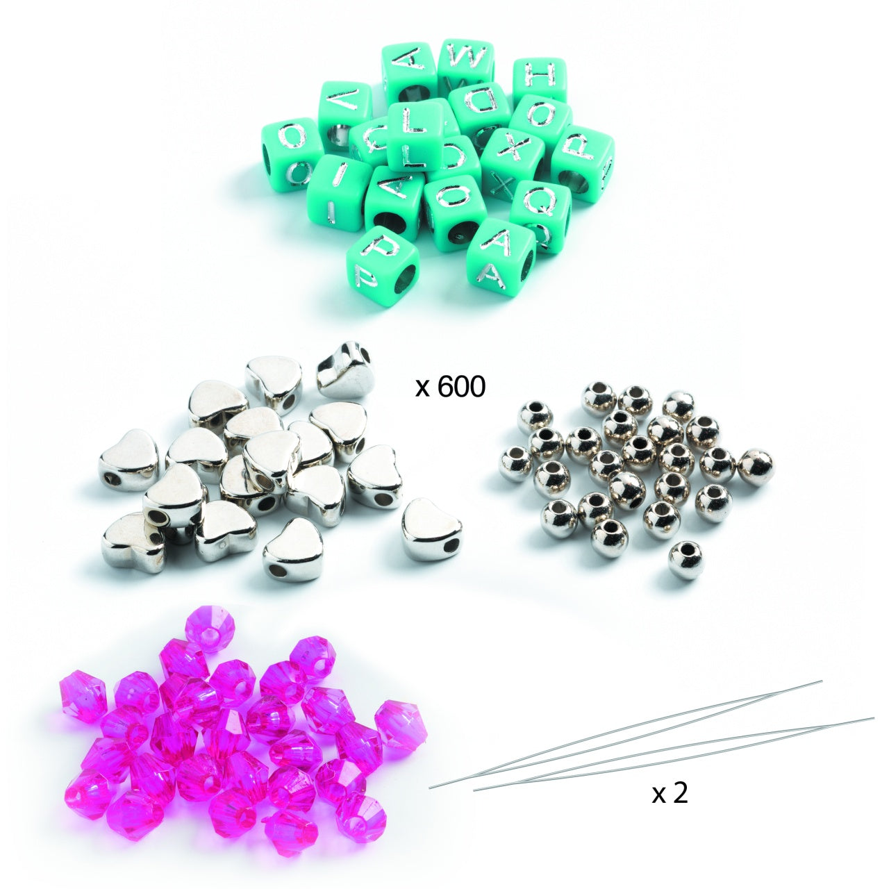 Margele litere argintii, Djeco - Imagine 3 [ps:d3ea832a-4d73-4b90-b983-6d441c2fbc71]