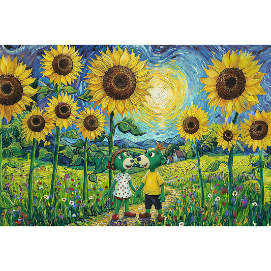PUZZLE TREFL 100 FAMILIA TREFLIK INSPIRAT DE ARTA O - Imagine 2 [ps:6632fccc-519f-41e3-a658-9aae1309db0e]