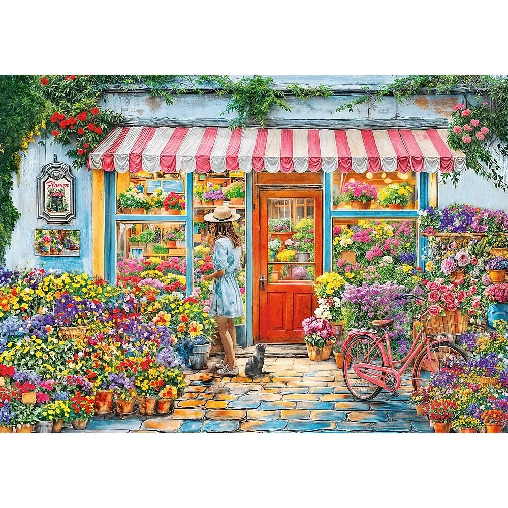 PUZZLE TREFL 1000 MAGAZIN DE FLORI - Imagine 2 [ps:0303fbb5-d606-4ad5-a770-7f0e9bc403be]