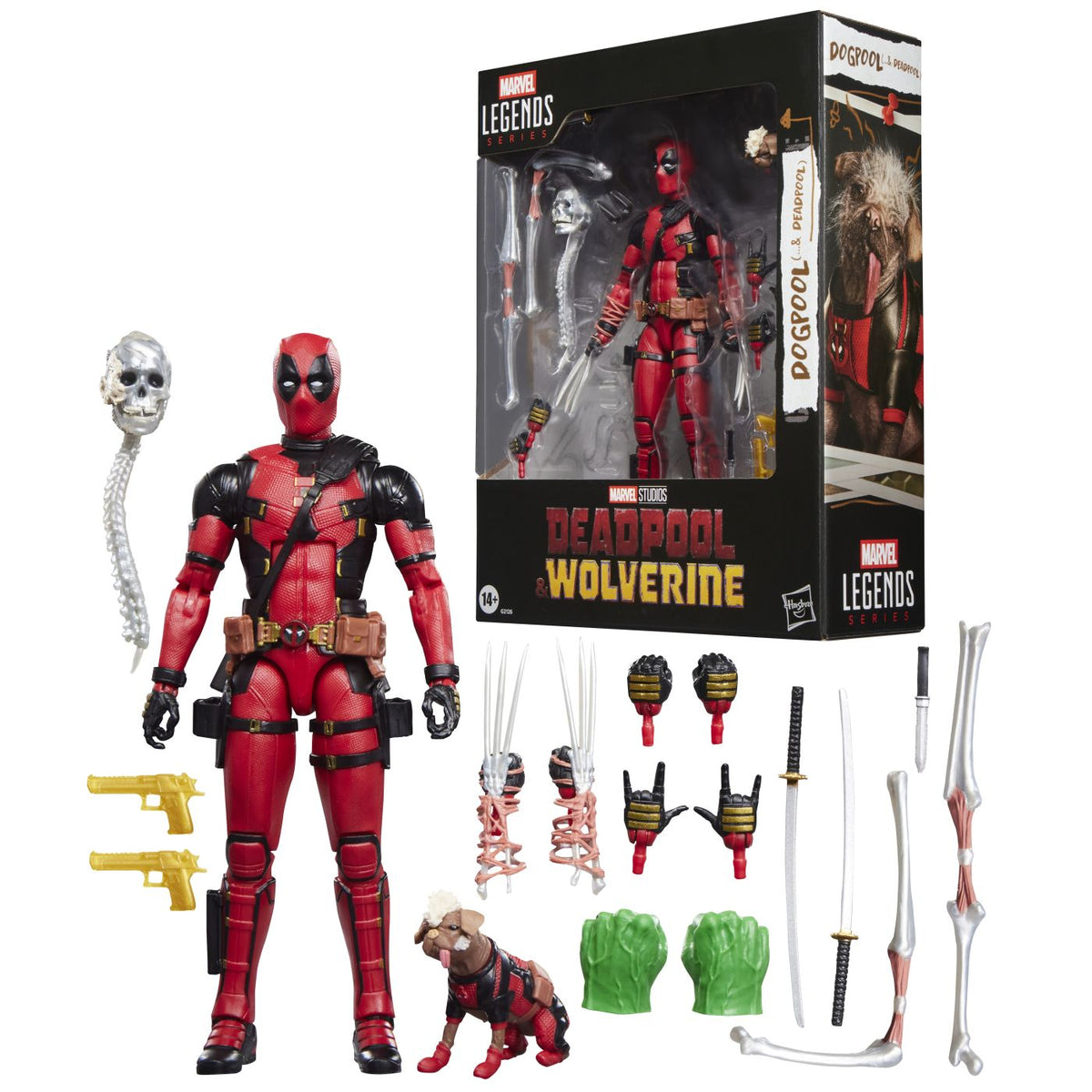 Figurină Deadpool Marvel Legends Hasbro 15cm cu Accesorii - Default Title (3) [ps:ba67bd98-2fcc-4639-b687-8e9ab01ca1b8]