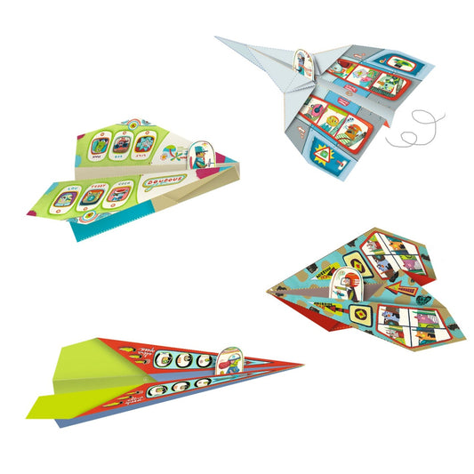 Joc creativ origami Avioane, Djeco - Imagine 4 [ps:b7081fde-446a-4434-94af-db80dd608251]