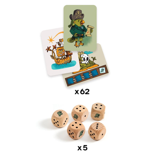 Joc de noroc și strategie Comoara Piratului, Djeco - Imagine 2 [ps:1128929b-6dea-4099-9e32-b0e0ac18bab3]