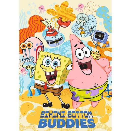 PUZZLE TREFL 1000 PREMIUM PLUS SPONGEBOB SQUAREPANTS - Imagine 2 [ps:40e271fb-cc0c-472f-85aa-724e26fe39fb]