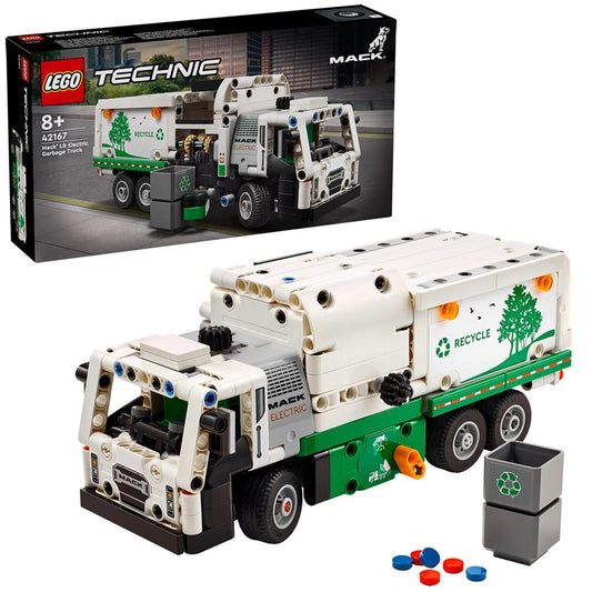 LEGO TECHNIC AUTOGUNOIERA MACK LR ELECTRIC 42167 - Imagine 6 [ps:3af0e5b3-013b-4a3e-815a-492be33c1c90]