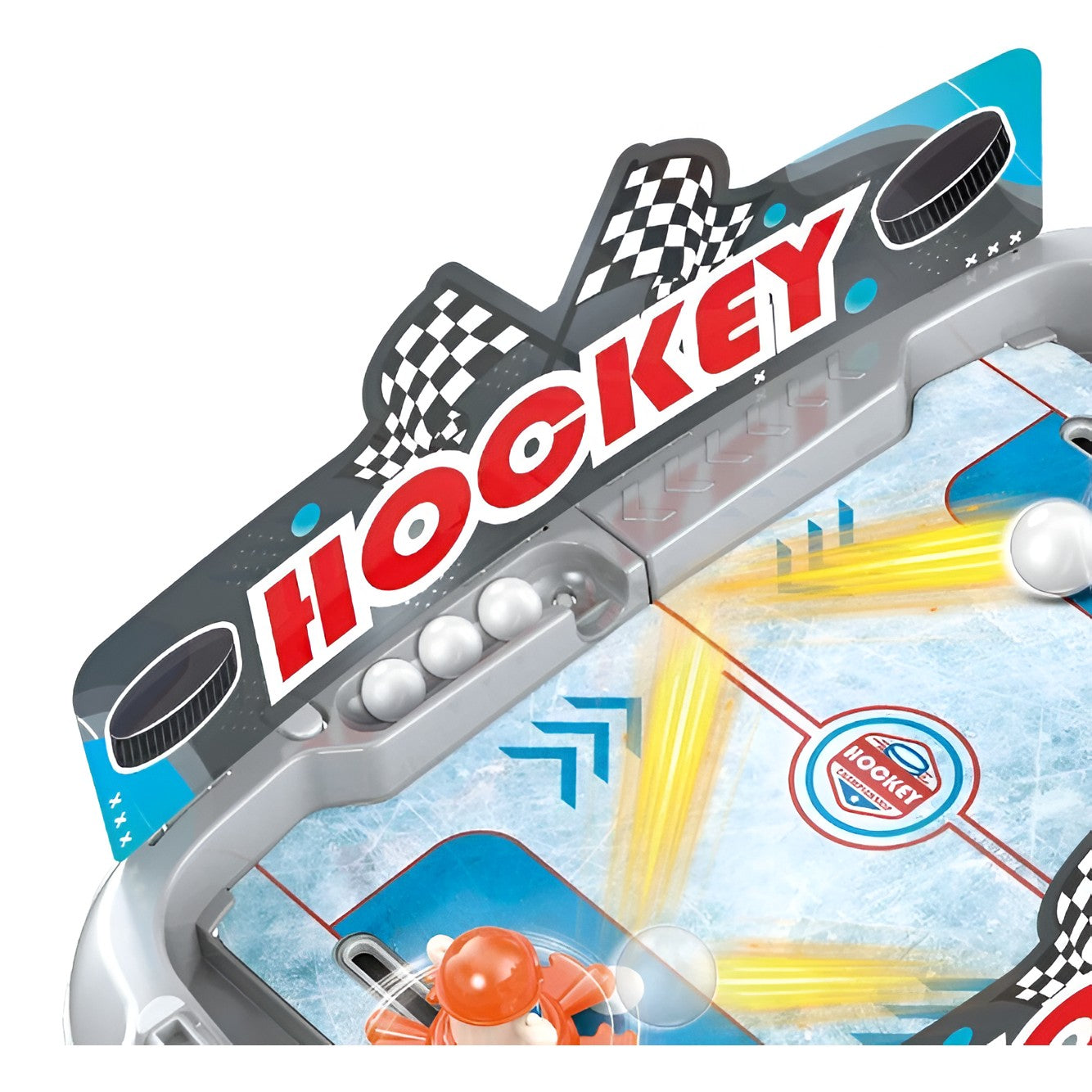 Joc de Masa Fotbal Interactiv Flippy, Verde, 4 Mingi - Hockey (3) [ps:bfb19b97-dd21-4688-826e-76b74a538bd2]