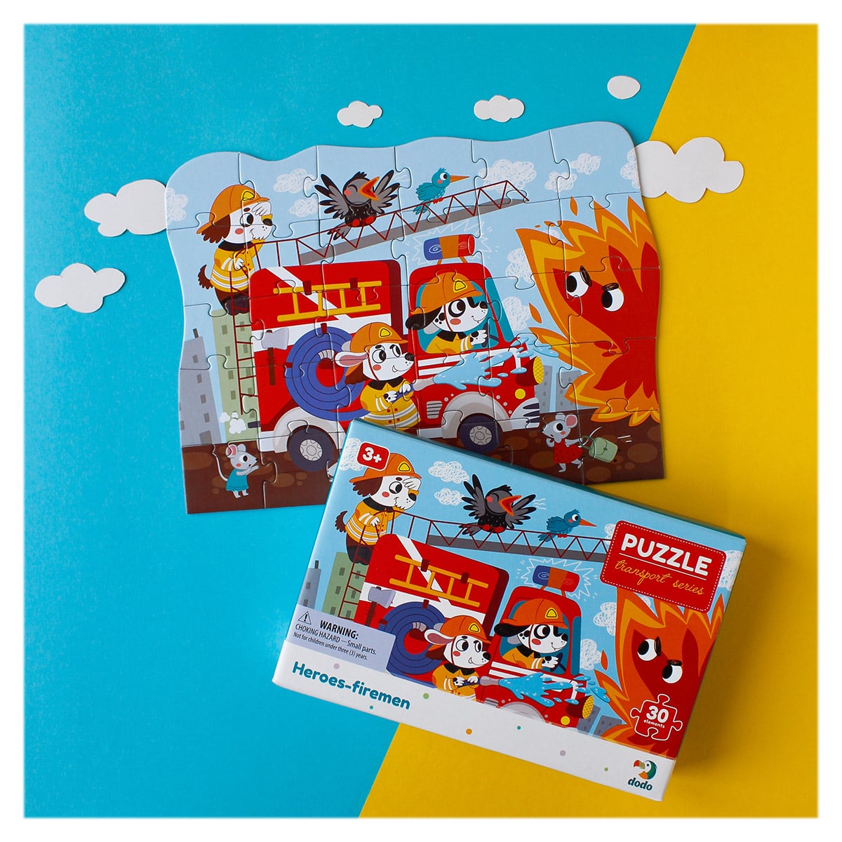 Puzzle Educativ Eroii Pompieri, 30 Piese - Dodo Toys - Default Title (3) [ps:4103d6a8-13f2-400d-8c8e-e03a9341dde2]