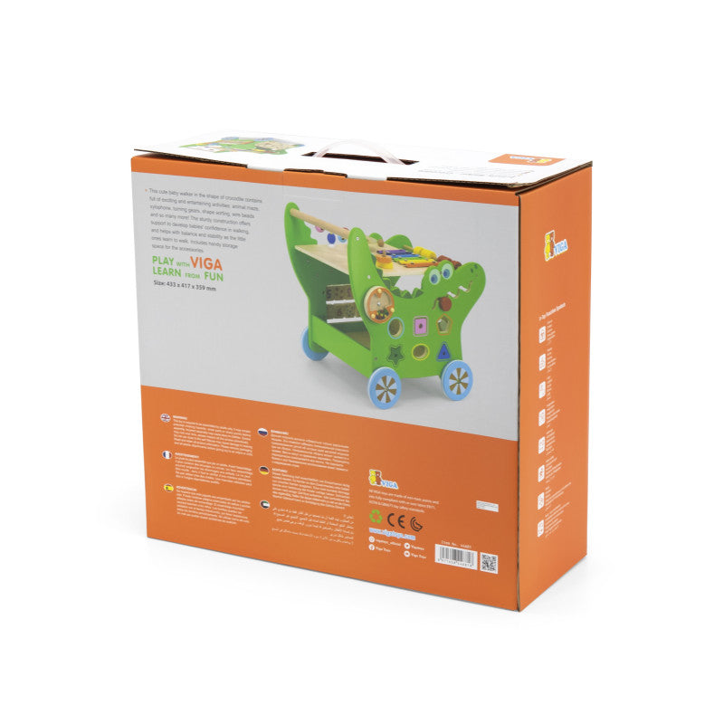 Antemergator cu activitati - Crocodil, Viga [ps:252ff602-207a-4566-9f9b-3121421d43ea]
