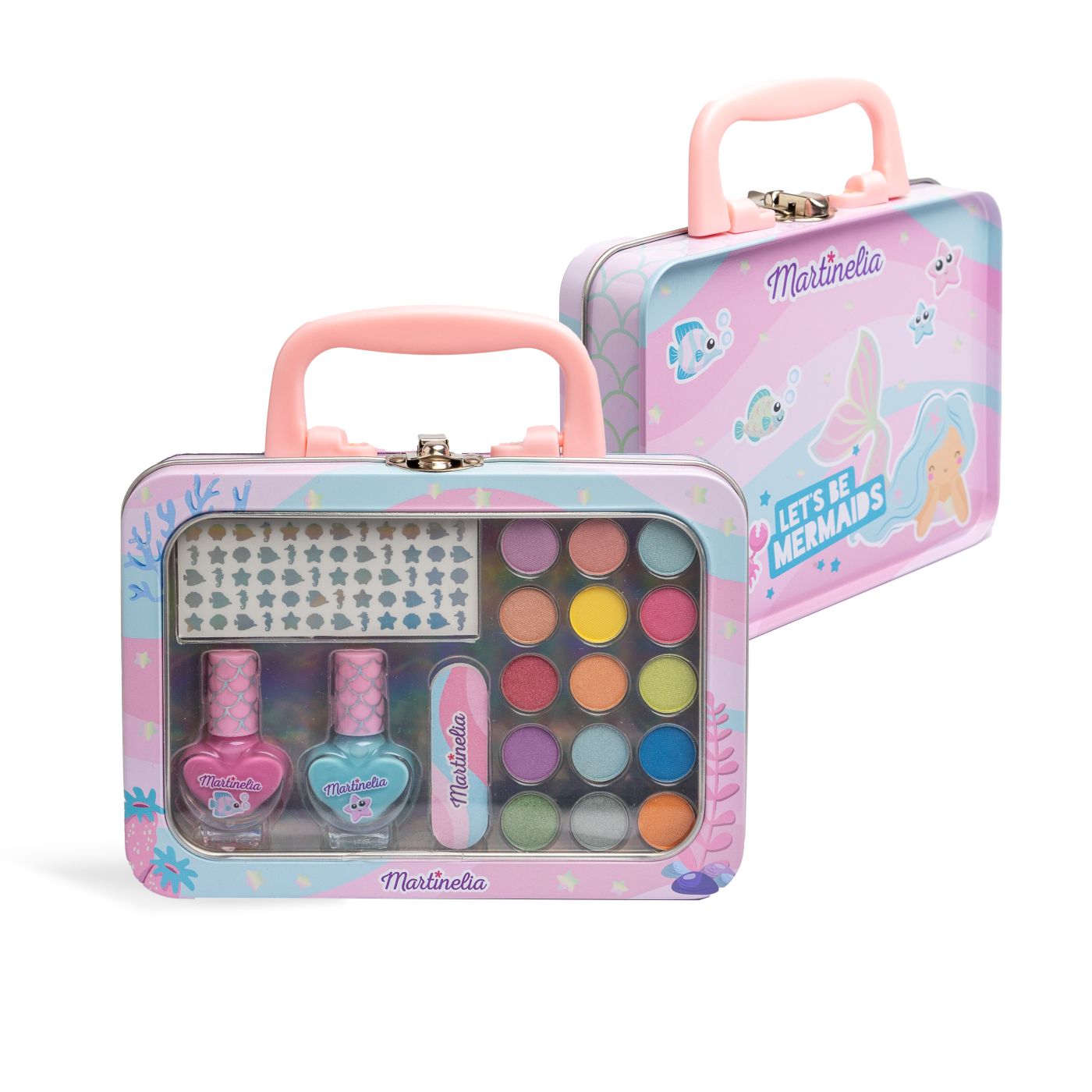 MARTINELIA LETS BE MERMAIDS TRUSA DE MACHIAJ IN CUTIE METALICA [ps:847624c9-108b-4979-a728-0ce8cda2cf7f]