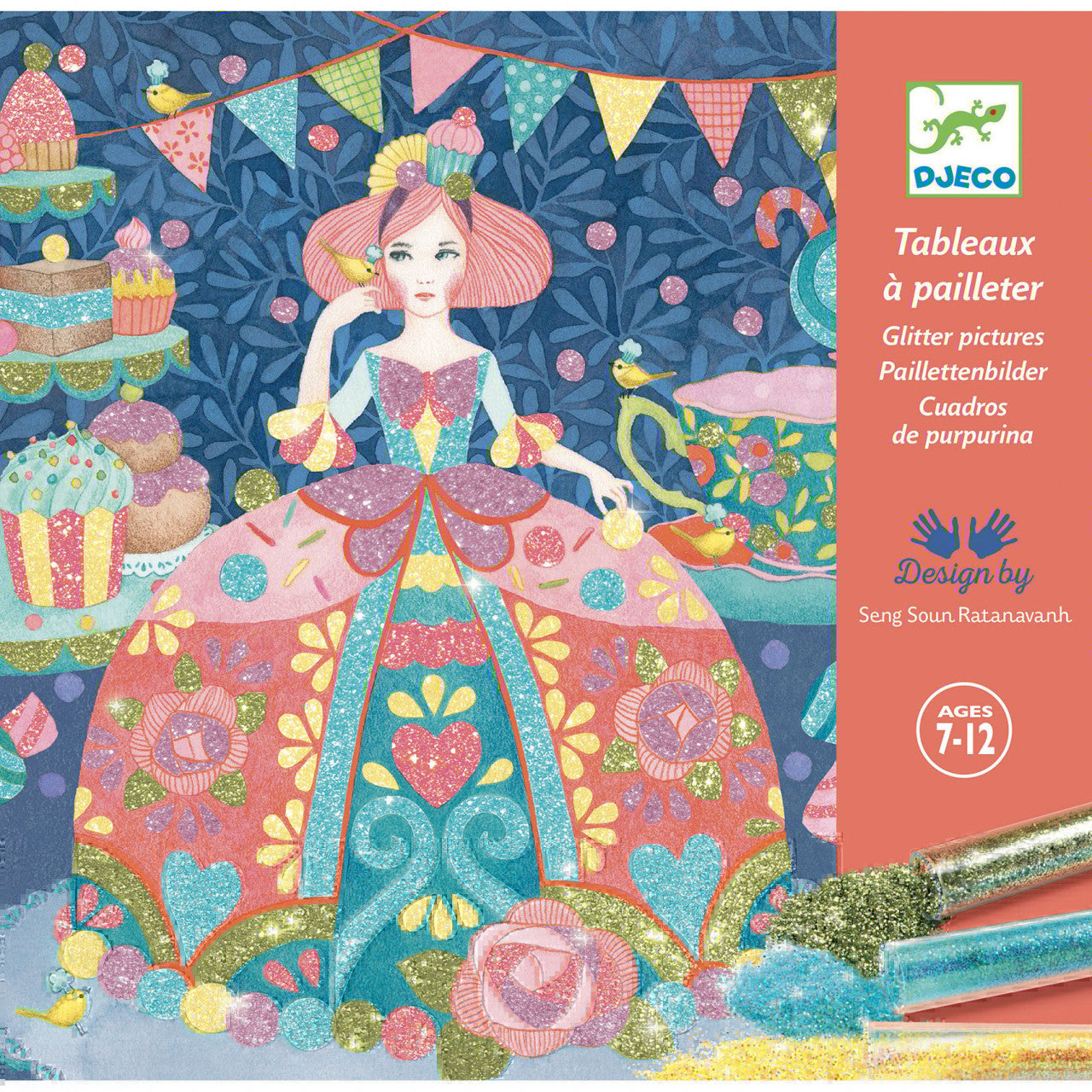 Atelier creativ cu sclipici Daydream, Djeco - Imagine 2 [ps:d210cb16-a115-4d48-a990-212027bb305f]