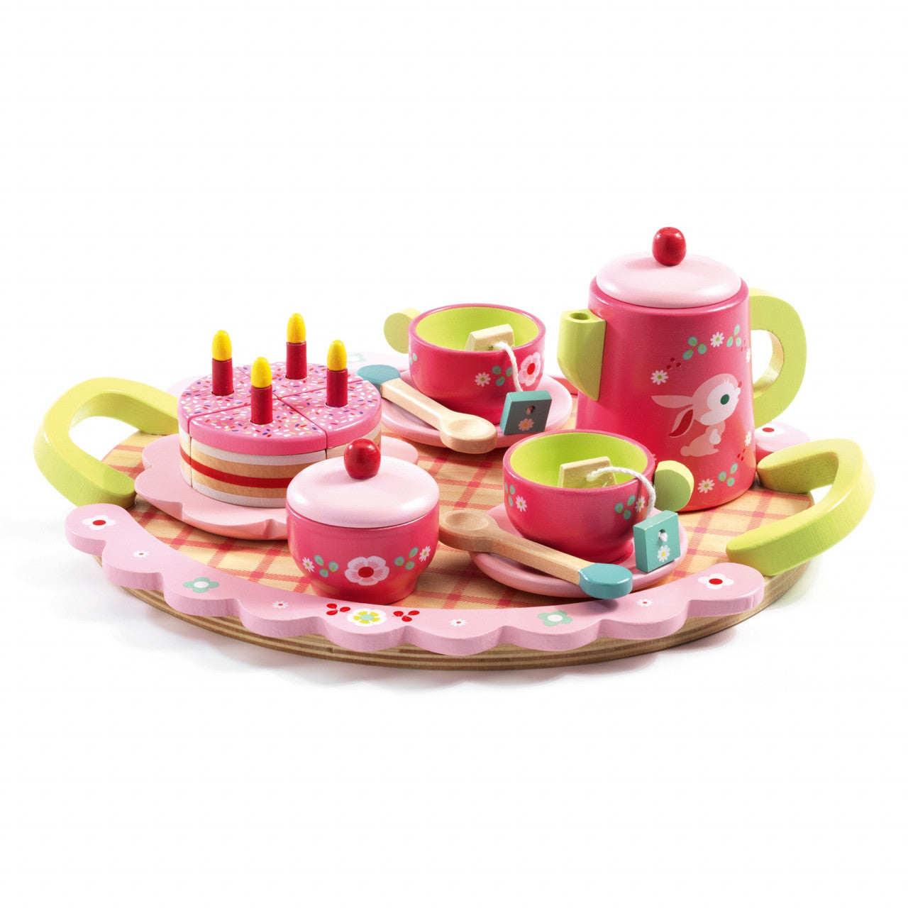 Joc de rol Set aniversar turcoaz, Djeco - Roz [ps:ec64a9e0-05ad-4026-b2a7-3f77ca9dcdc7]