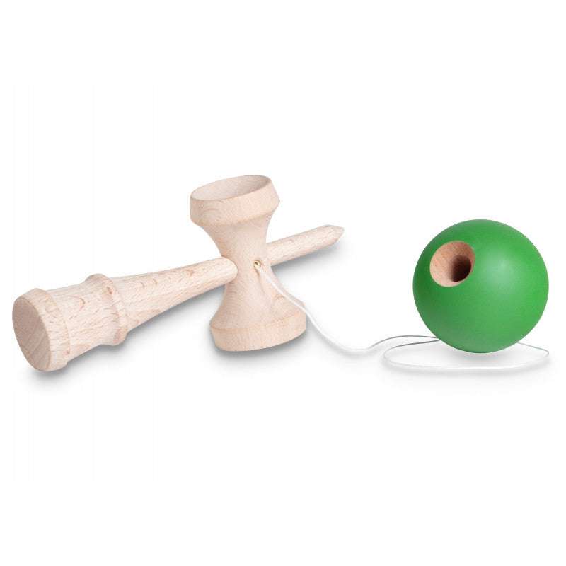 Jucarie de indemanare, BS Toys, Kendama, Verde [ps:228a5e23-3c56-4579-9503-d02ea4ee769b]