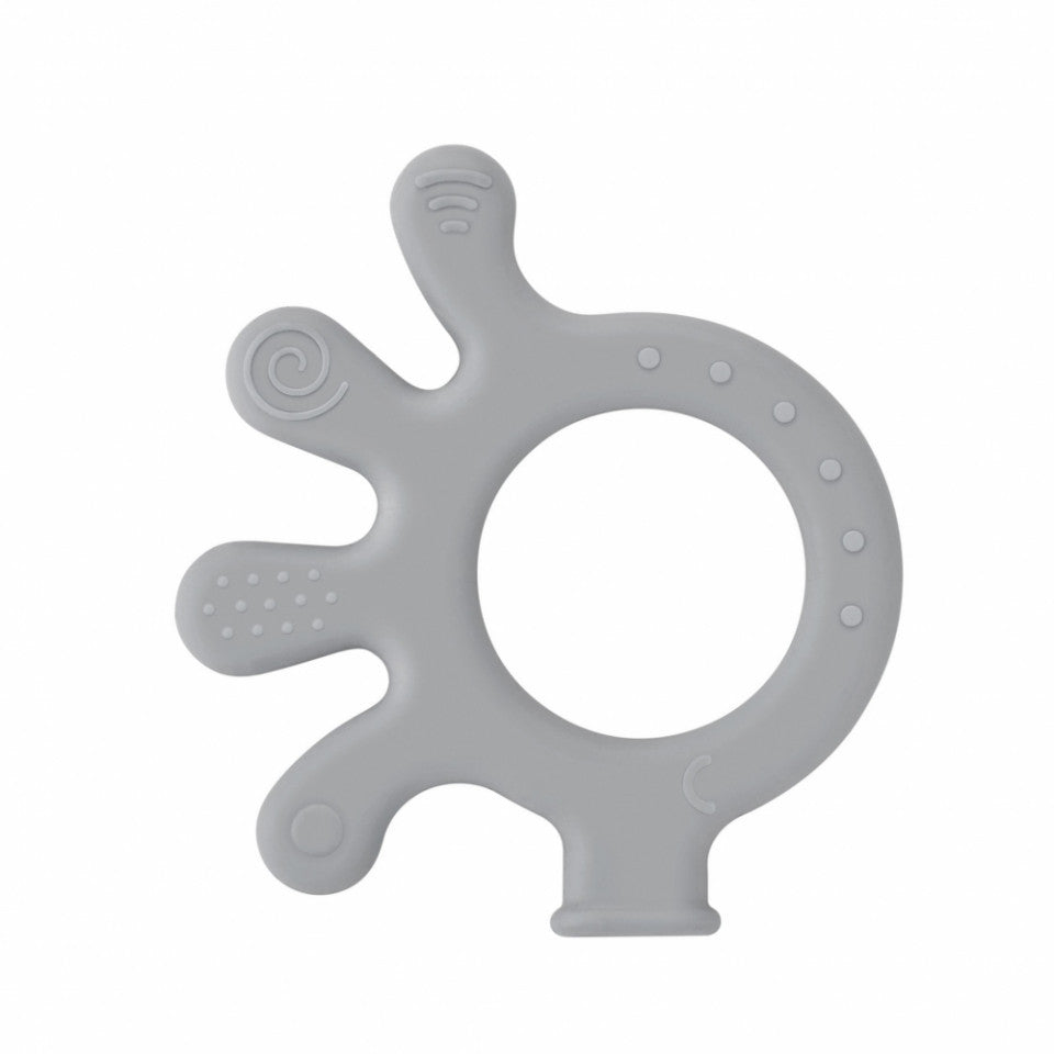 Jucarie dentitie BabyJem Octopus (Culoare: Bleu) [ps:e6874bed-35a1-4018-9849-3655033395be]