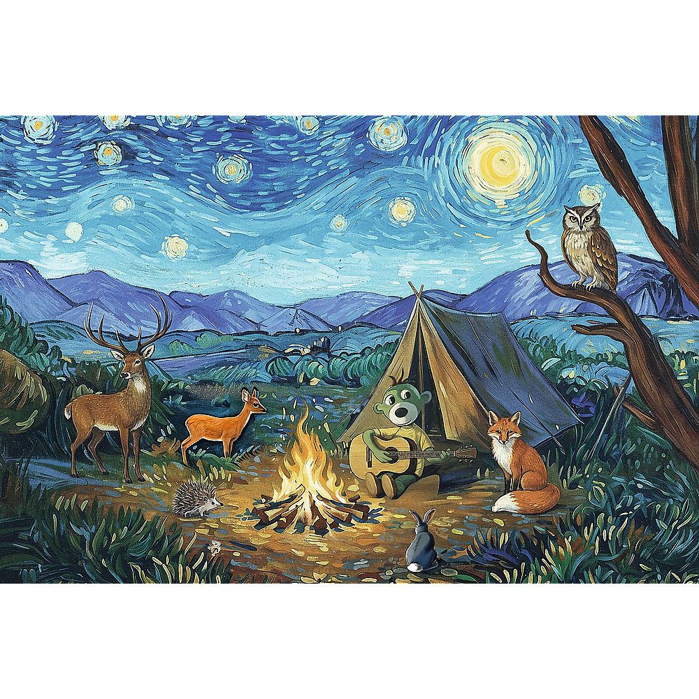 PUZZLE TREFL 100 FAMILIA TREFLIK INSPIRAT DE ARTA LANGA - Imagine 2 [ps:83b125d6-de84-45b4-9602-b1d8cd693b5c]