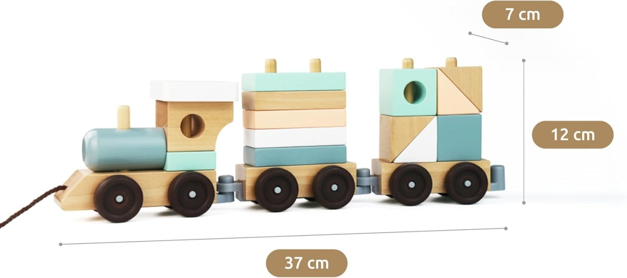 Trenulet cu cuburi din lemn, UMU Toys - Imagine 4 [ps:0c9c94ca-e699-4798-b640-1fed0ef71d29]