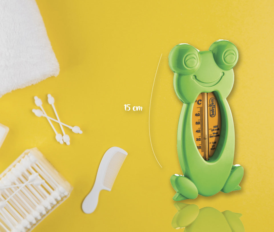 Termometru de baie si camera BabyJem Broscuta (Culoare: - Verde