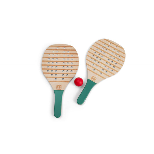 Set de Tenis cu rachete din lemn, BS Toys [ps:94e2da42-5a0d-4a69-bbe4-22e88437c435]