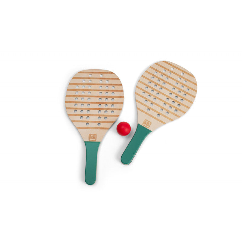 Set de Tenis cu rachete din lemn, BS Toys [ps:94e2da42-5a0d-4a69-bbe4-22e88437c435]