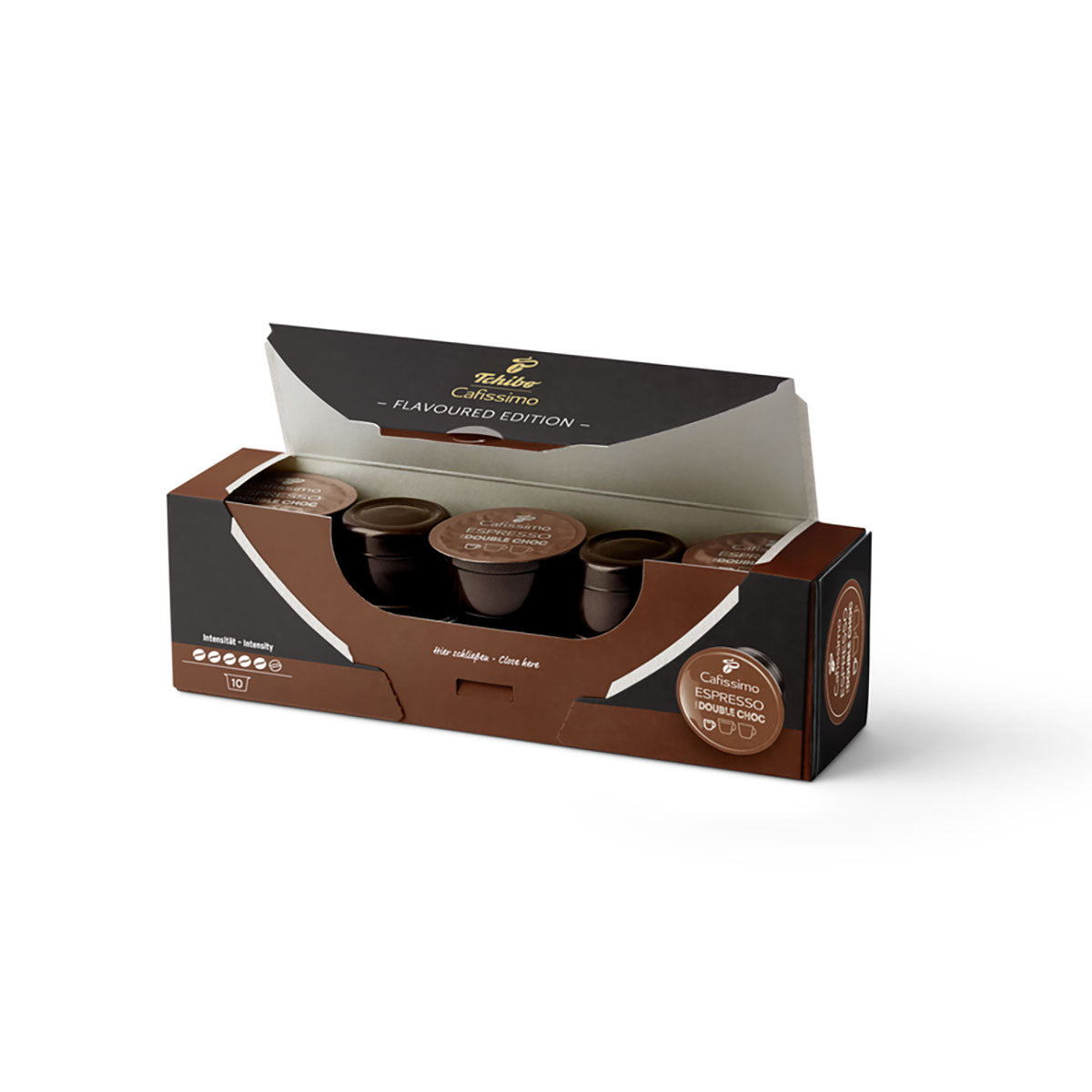 CAFISSIMO Flavoured Espresso Double Choc, cafea capsule, - Imagine 4 [ps:bb52846d-a596-4d29-9362-a665a7776346]