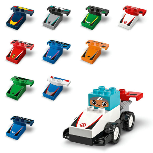 LEGO DUPLO ECHIPA F1: MASINI SI PILOTI DE CURSE 10445 - Imagine 4 [ps:cbd6c73c-a704-4924-83d1-224dd2cb21df]
