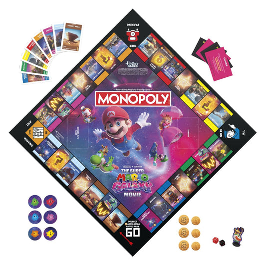 Monopoly Super Mario Galaxy Hasbro - Joc de Tablă (EN) - Default Title (3) [ps:bd3185d7-0d11-41b0-8e05-1f7a23e7ad49]