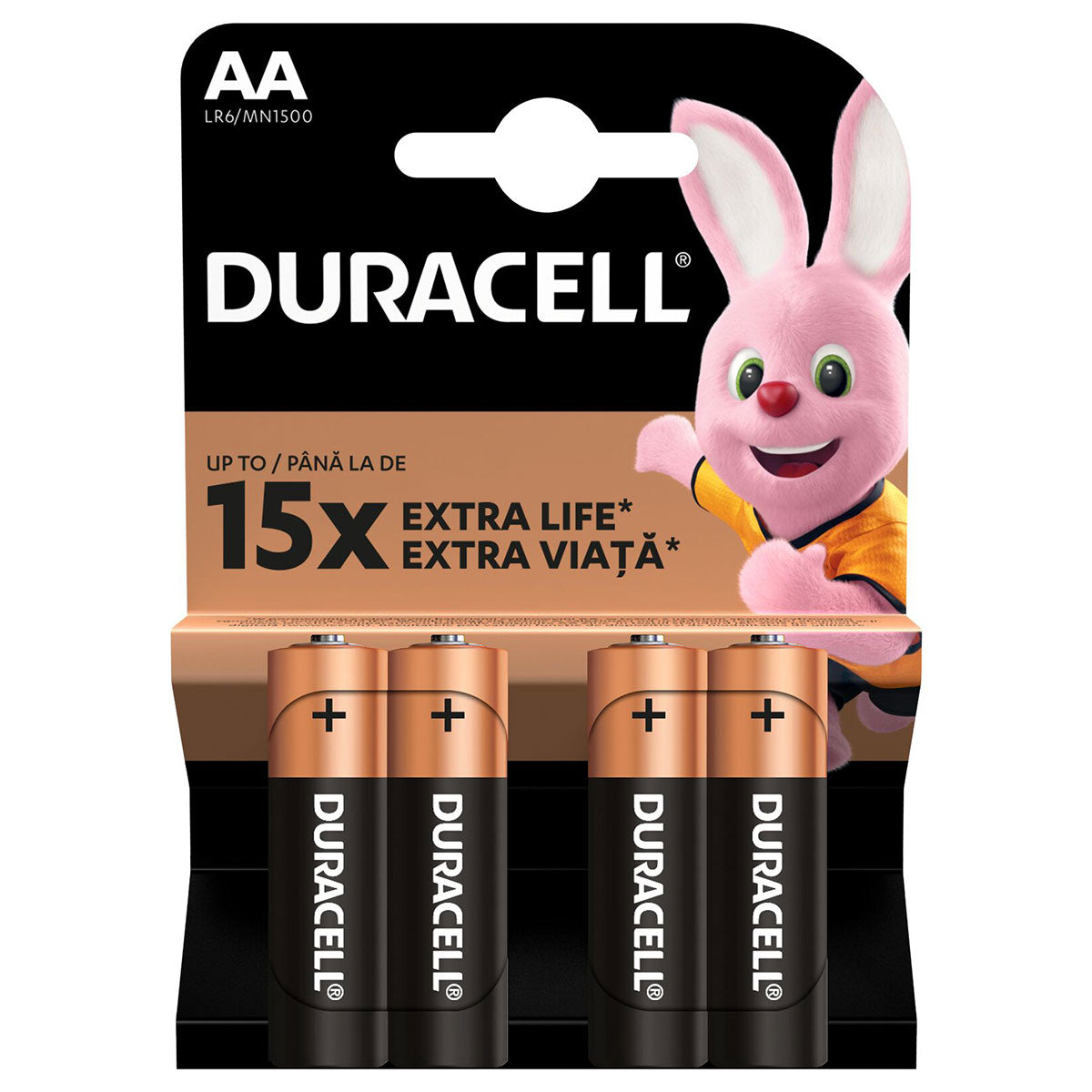 DURACELL Basic AA, baterii, LR06, 8 buc - Imagine 3
