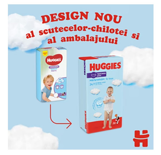 HUGGIES PANTS D MEGA RH (NR 3) BOY 58 BUC, 6-11 KG - Imagine 3