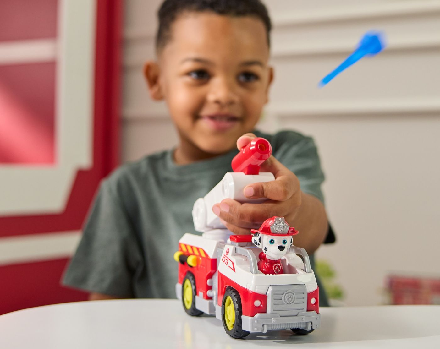 PATRULA CATELUSILOR VEHICUL DE SALVARE MASINA DE POMPIERI SI FIGURINA MARSHALL [ps:ba7b1ff8-c86d-425f-87af-f2c35739c257]