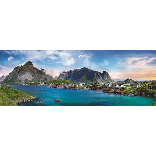 PUZZLE TREFL PANORAMA 500 ARHIPELAGUL NORVEGIAN LOFOTEN - Imagine 2 [ps:521c18ff-a43f-49d3-b420-18b76db99abc]