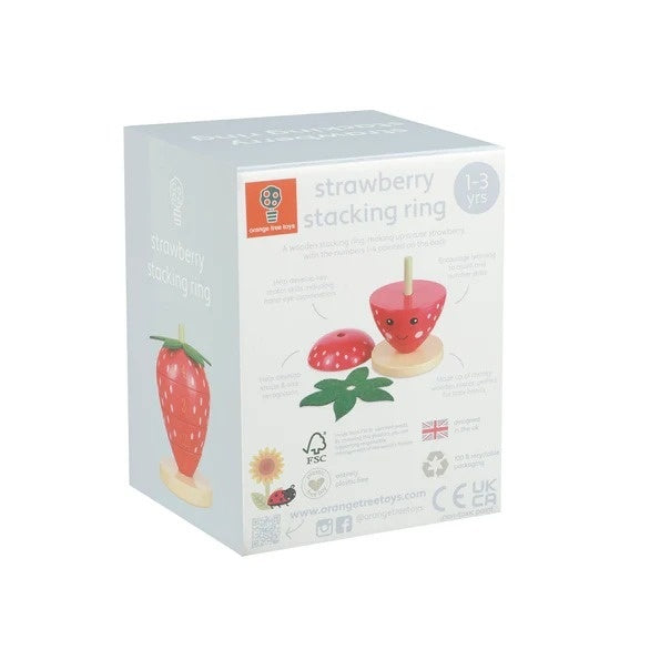 Joc de stivuit capsuna, Orange Tree Toys - Imagine 5 [ps:5d56f520-c15b-446f-bc24-fef67aab30f5]