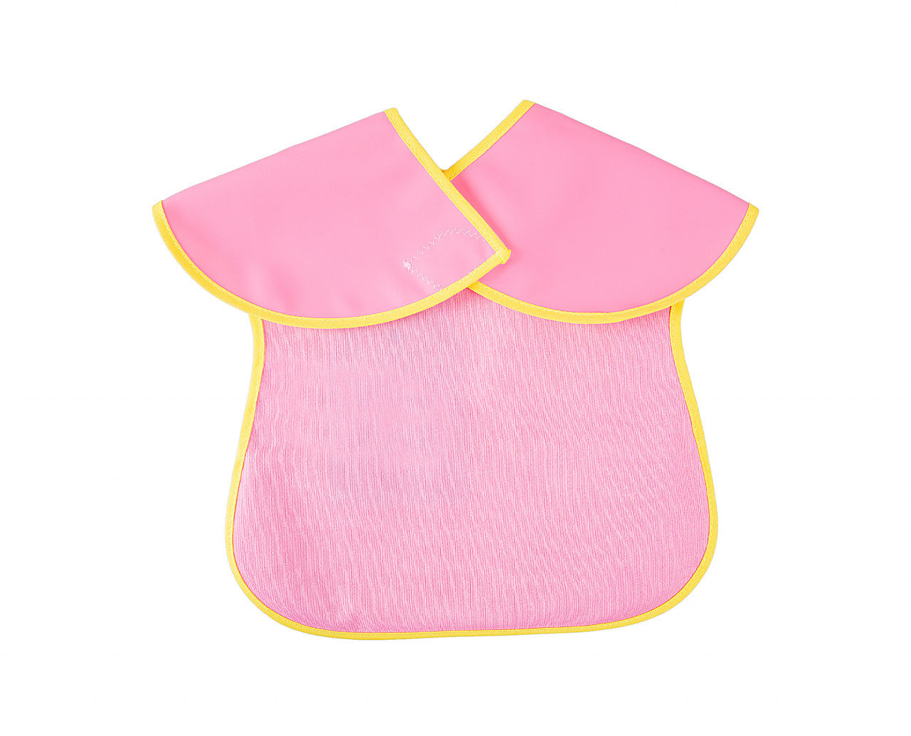 Baveta BabyJem cu buzunar Poly Large Bib (Culoare: Verde) - Roz