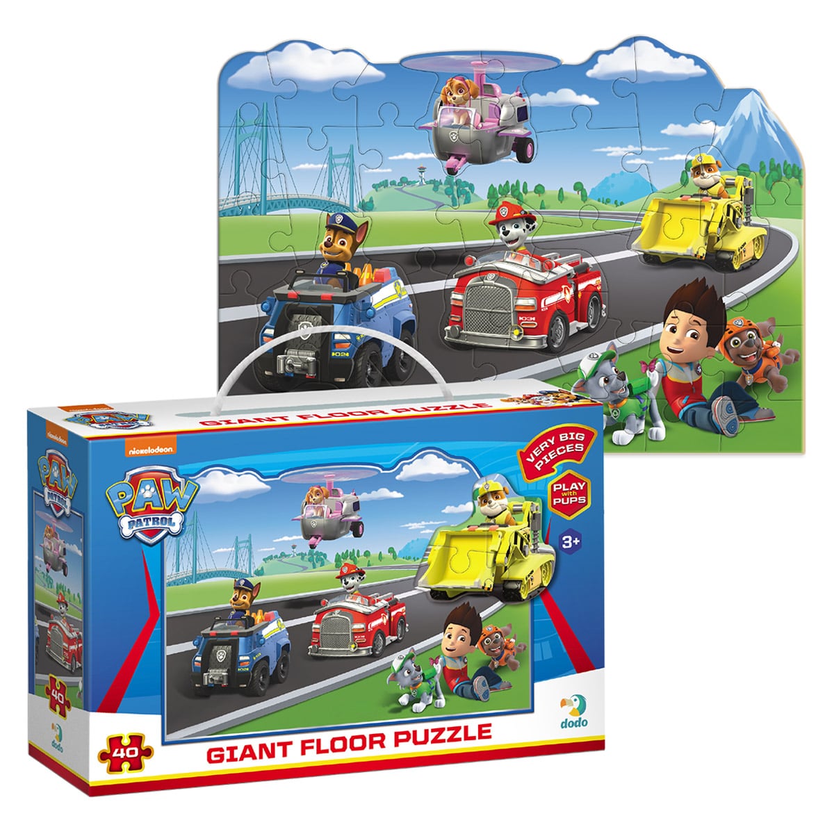 Puzzle de Podea Patrula Cățelușilor Dodo Toys - 40 Piese - Default Title (3) [ps:cd672058-6027-4f9d-8fea-347100c734af]