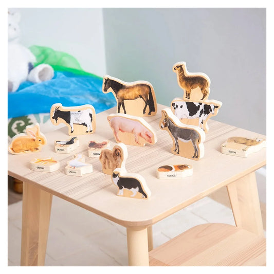 Blocuri Lemn Animale Domestice Tickit, 15 piese - Default Title (3) [ps:3b522b87-9280-40ae-ad6d-5819bbbd181b]