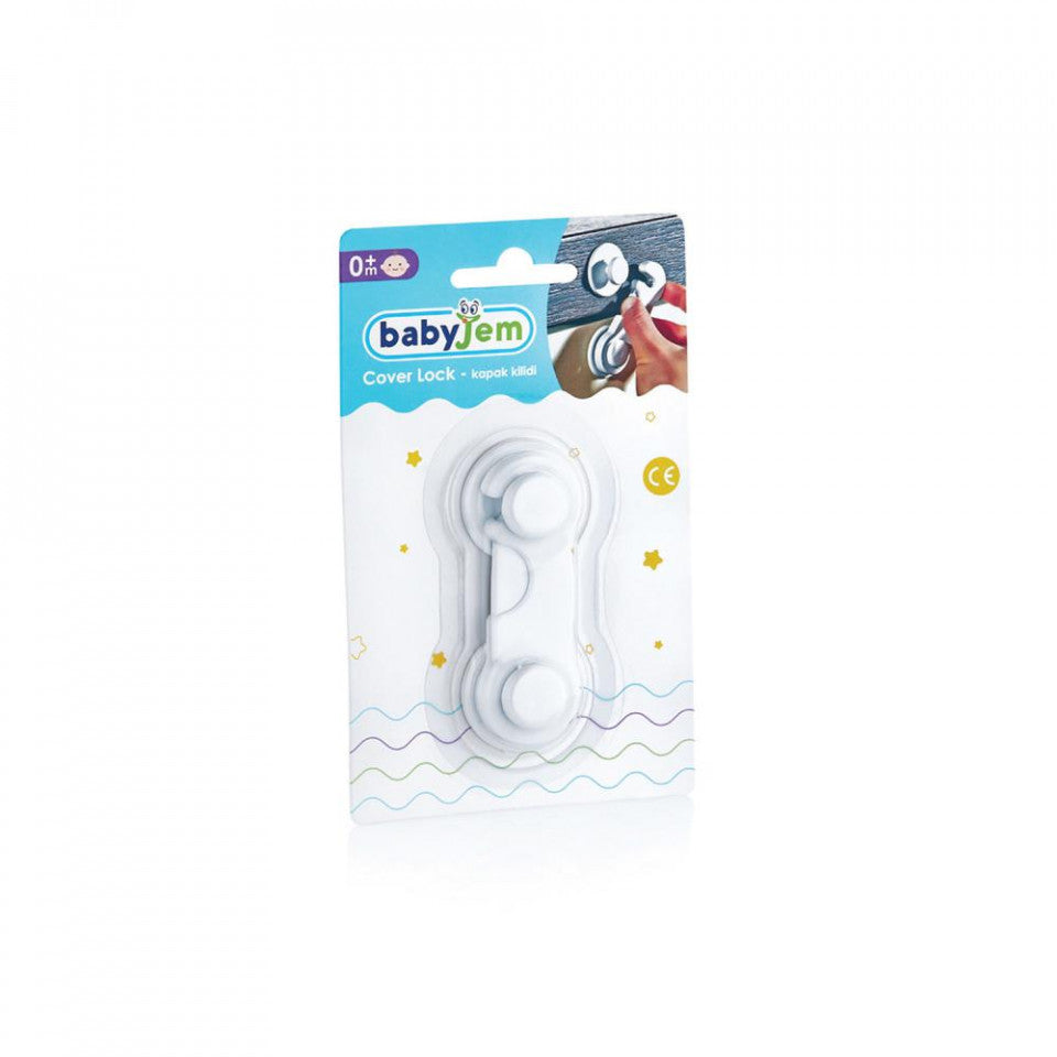 Protectie pentru dulapuri si sertare BabyJem White - Imagine 5 [ps:ff762653-7ab9-4280-a754-40393e4e4e85]