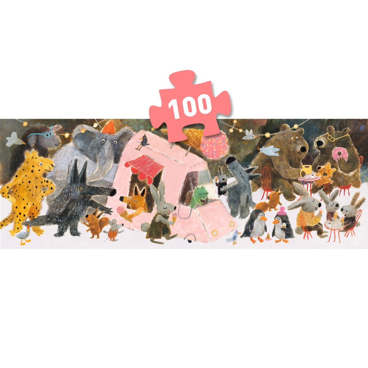 Puzzle galerie Fiesta animalelor, Djeco - Imagine 4 [ps:68658237-4b9c-4c9f-b592-306cc27a7334]