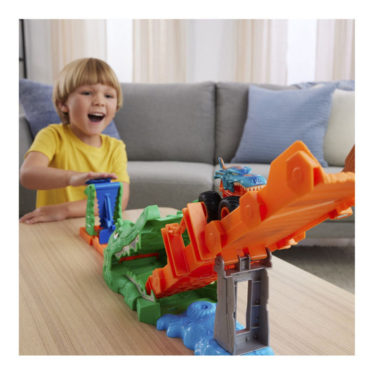 HOT WHEELS MONSTER TRUCK SET DE JOACA PROVOCAREA - Imagine 3