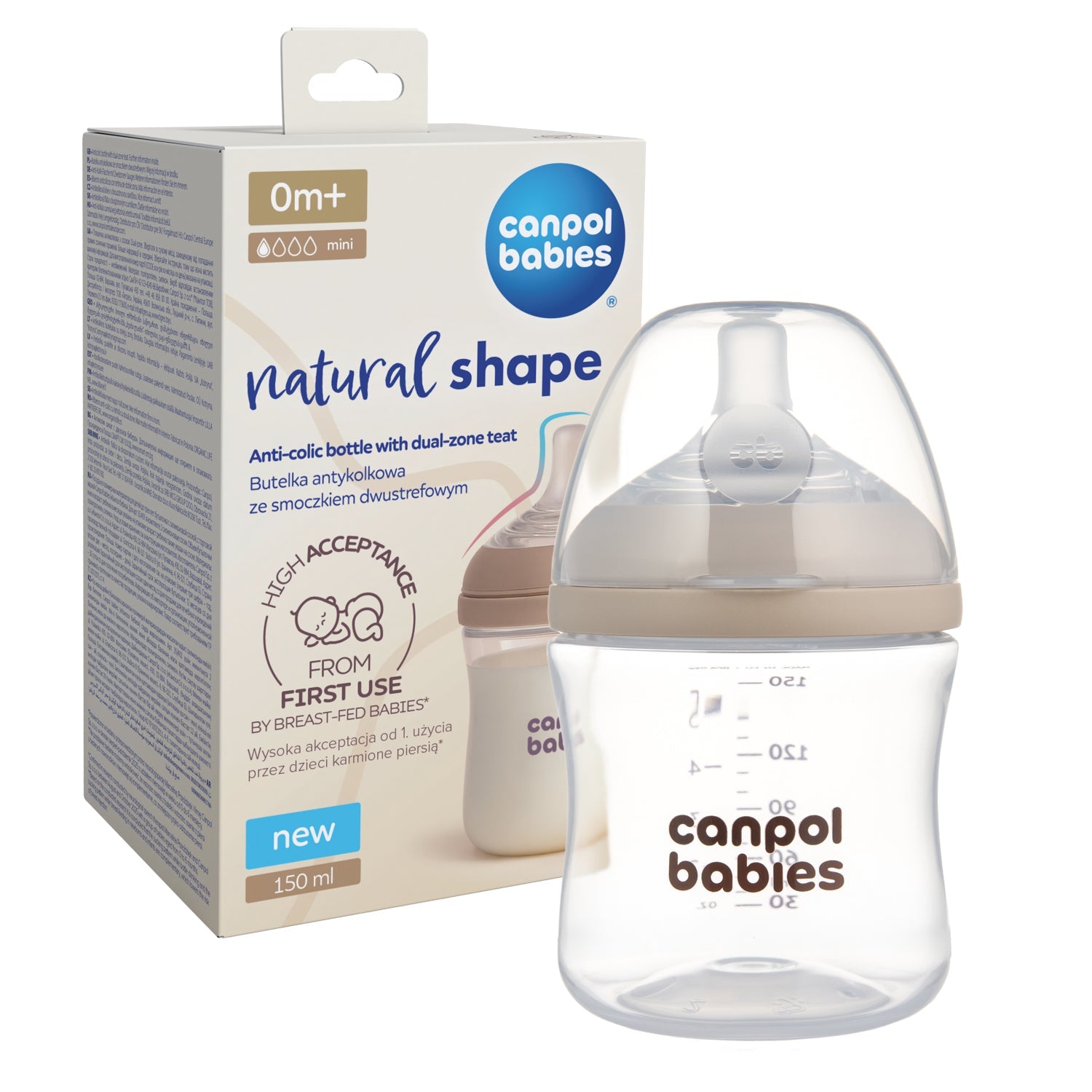 Biberon Natural Shape 150 ml 35/400 Canpol babies - Imagine 3 [ps:eac12031-4065-4a62-91fe-0fce8d07dbc9]