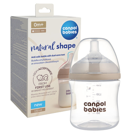 Biberon Natural Shape 150 ml 35/400 Canpol babies - Imagine 3 [ps:eac12031-4065-4a62-91fe-0fce8d07dbc9]